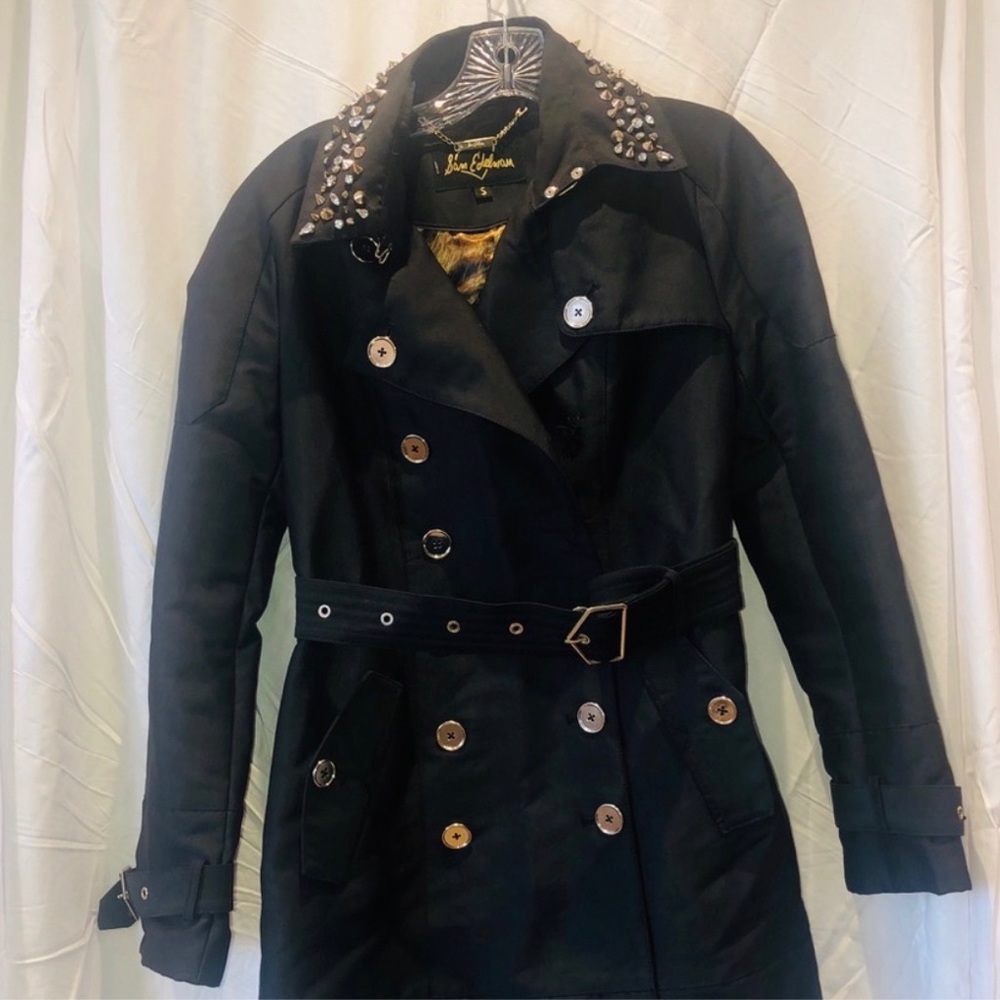 🥳HOST PICK🥳 Sam Edelman Stud Collar Trench Coat